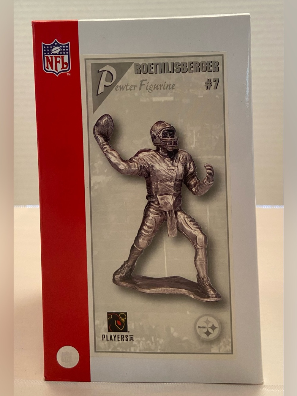 Ben Roethlisberger #7 Steelers 4” Pewter Figurine NFL Forever Collectibles New